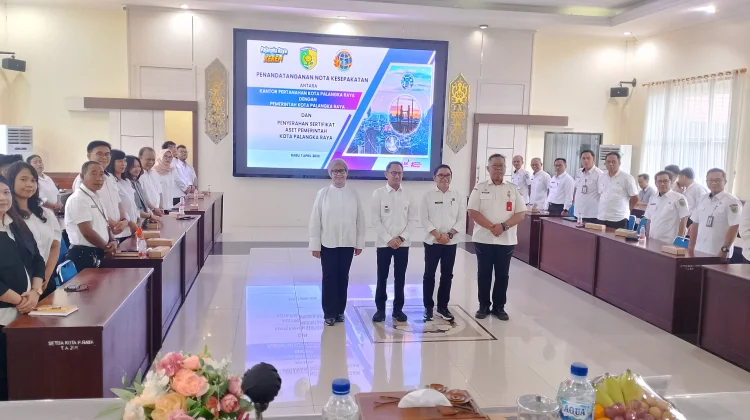 Cegah Sengketa Lahan, Pemko Palangka Raya Jalin MOU Dengan BPN