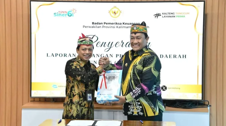Pemprov Kalteng Serahkan LKPD 2025 ke BPK, Target Pertahankan Opini WTP
