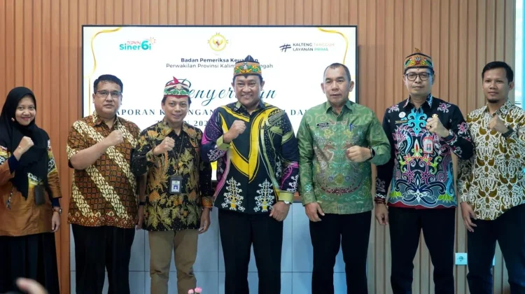 Pemprov Kalteng Serahkan LKPD 2025 ke BPK