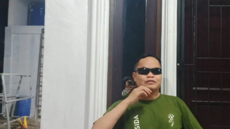 Disabilitas Tuna Netra di Kalteng Minta Pemerintah Sediakan Perumahan Gratis