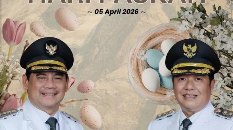 Bupati Shalahuddin : Sukacita Paskah Mengisi Hati serta Membawa Semangat Baru