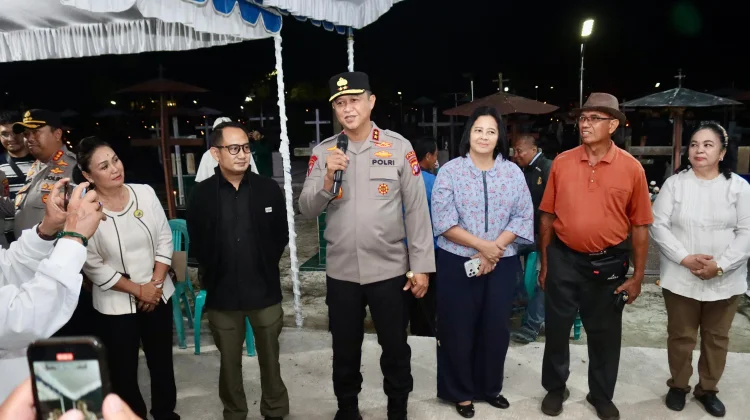 Kapolda Kalteng Tinjau Langsung Pengamanan Perayaan Paskah 2026 di Palangka Raya