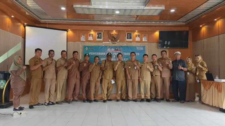 Bapenda Kotim Sosialisasi PBB-P2 di Kecamatan Pulau Hanaut
