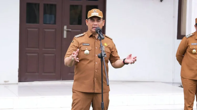 Bupati Shalahuddin Pimpin Apel PUPR, Ingatkan Trilogi Sebagai Landasan Bekerja