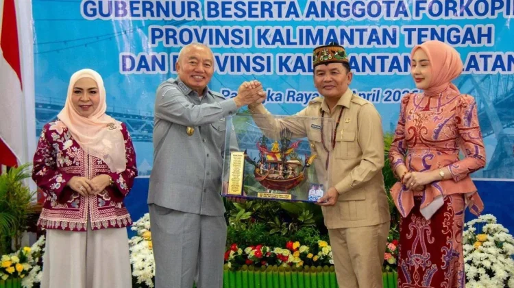 Gubernur Kalteng Terima Kunjungan Gubernur Kalsel