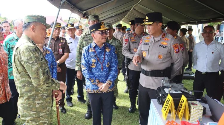 Kapolda Kalteng Rapatkan Barisan Hadapi Ancaman El Nino