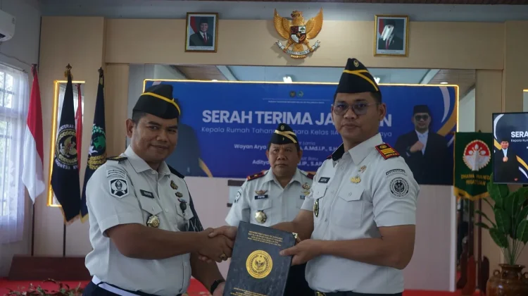 Estafet Kepemimpinan Karutan Palangka Raya, Perkuat Komitmen Pemasyarakatan
