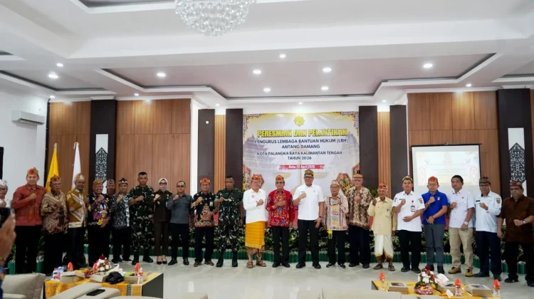LBH Antang Damang Dikukuhkan, Perkuat Akses Keadilan bagi Masyarakat Kalteng