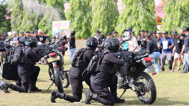 Polda Kalteng Gelar Simulasi Pengamanan dari Skenario Normal hingga Darurat