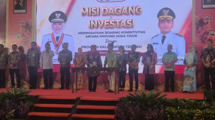 Perputaran Ekonomi Misi Dagang Jatim dan Kalteng Capai Rp2 Triliun Lebih