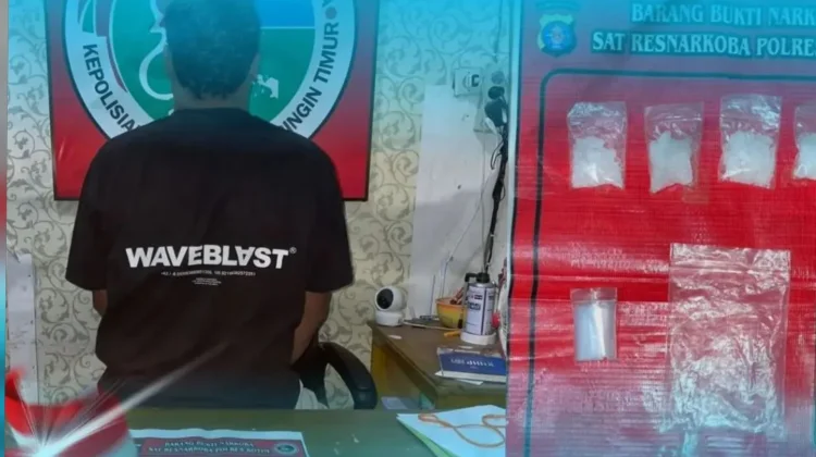 Gerebek Hotel di Kotim, Polisi Sita 19,67 Gram Sabu dalam Bungkus Plastik