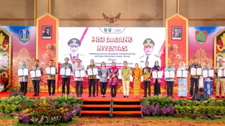 Gubernur Kalteng Hadiri Misi Dagang Jatim–Kalteng 2026
