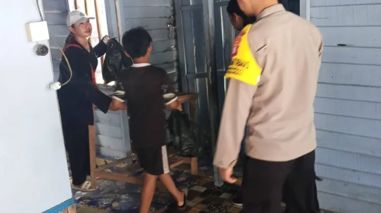 Pengosongan Rumah Warga Puntun Berjalan Aman