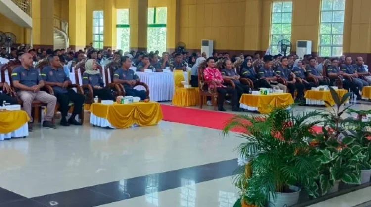 DPMD Kobar dan Bank Kalteng Gelar Pelatihan CMS Perkuat Transaksi Non-Tunai Desa