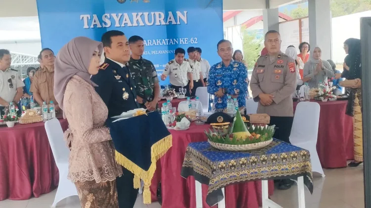 Polsek Bukit Batu Hadiri Tasyakuran Hari Bhakti Pemasyarakatan