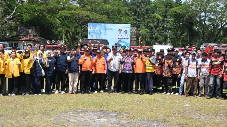 Hari Kesiapsiagaan Bencana Tahun 2026, Pemko Palangka Raya Gelar Upacara