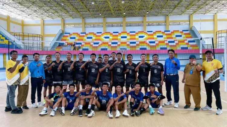 SMA Negeri 1 Pangkalan Lada Juara Voli Putra POPKAB Kobar 2026