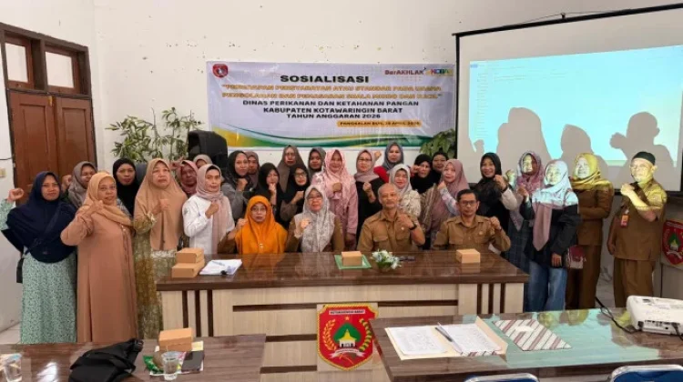 DPKP Kobar Dorong UMKM Perikanan Miliki Sertifikat Kelayakan Pengolahan
