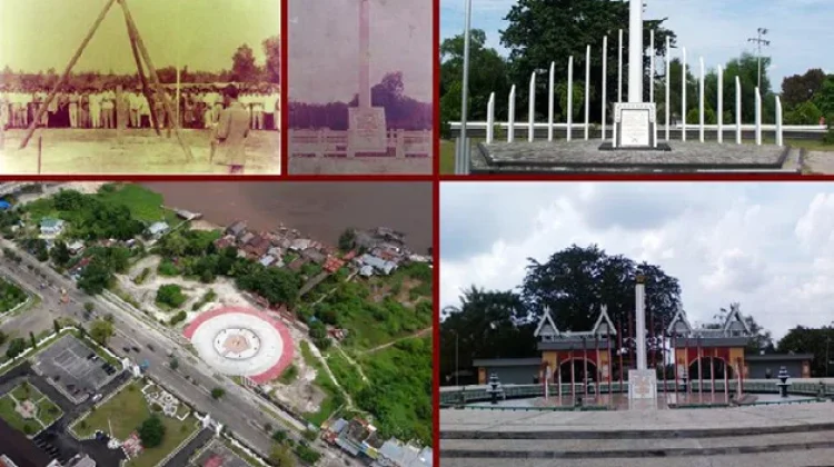 Tugu Tiang Pancang, Monumen Bersejarah Awal Berdirinya Kota Palangka Raya