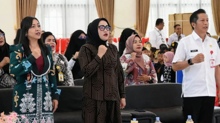 Semangat Kartini, PP-PAUD Barito Utara Gelar Lomba Kreativitas Anak Usia Dini