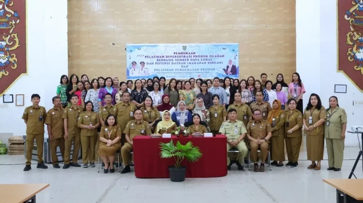 Disdagperin Kalteng Dorong UMKM Naik Kelas Lewat Pelatihan Olahan & Kemasan Produk