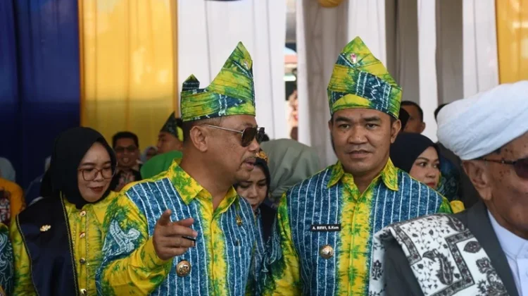 Hadiri Hari Jadi ke-74 HSU, Bupati Pulang Pisau Perkuat Sinergi Antar-Daerah