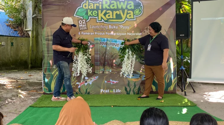 Bertepatan Hardiknas, Taman Nasional Sebangau Luncurkan Buku Cerita Puyu