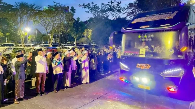 Seluruh Kloter Jemaah Haji Asal Palangka Raya Diberangkatkan