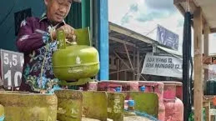 Harga Tabung Gas di Pengecer Palangka Raya Cenderung Naik