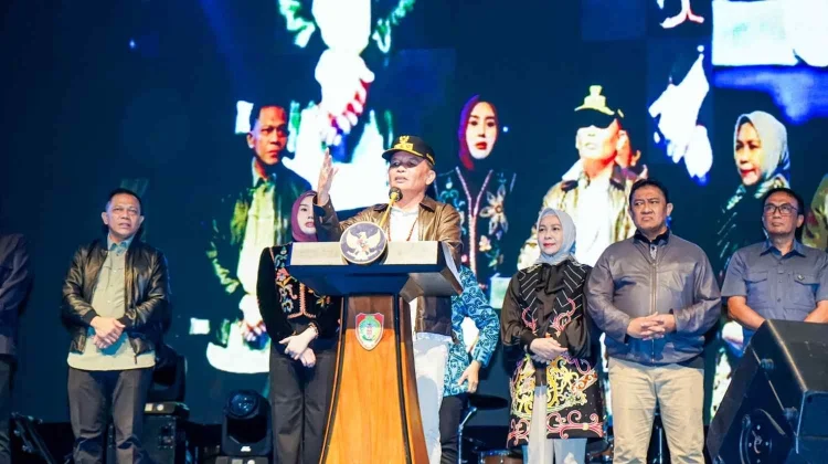 Huma Betang Night Perdana 2026, Gubernur Launching Kalender Hari Jadi Ke-69 Kalteng