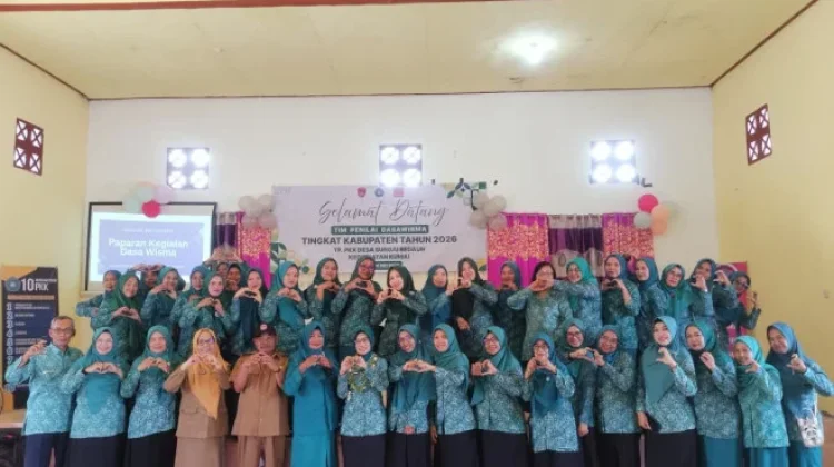 Perkuat Dasawisma, TP PKK dan DPMD Kobar Dorong Kemandirian Desa Sungai Bedaun