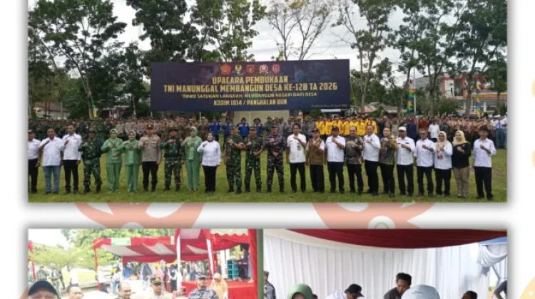 TMMD 128: TNI dan Pemkab Kobar Gelar Pelayanan KB Gratis di Sungai Hijau