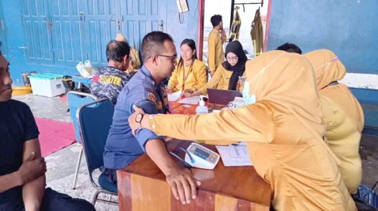 Jaga Stamina Personel, Damkar Kobar Gelar Skrining Kesehatan dan Jiwa