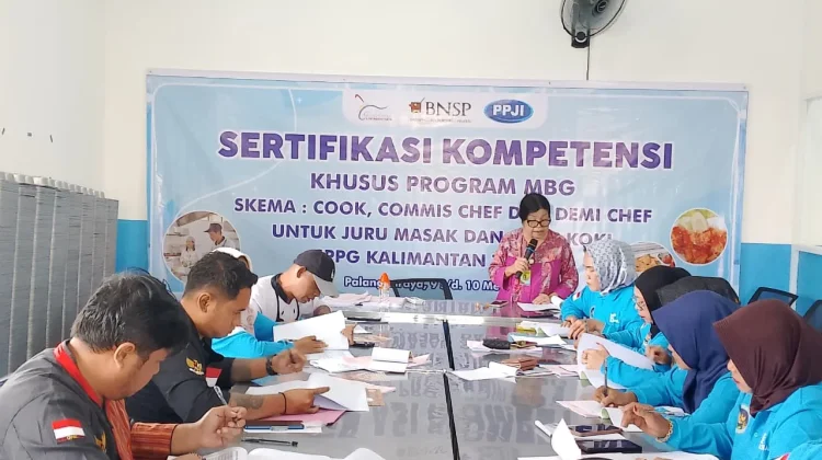PPJI Kalteng Fasilitasi Pengelola SPPG Pelatihan Sesuai Standar BGN