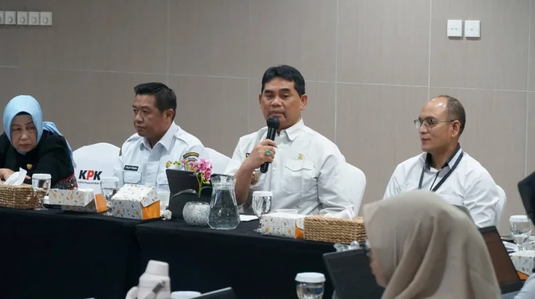 Bupati Barito Utara Sambangi KPK untuk Evaluasi Sistem