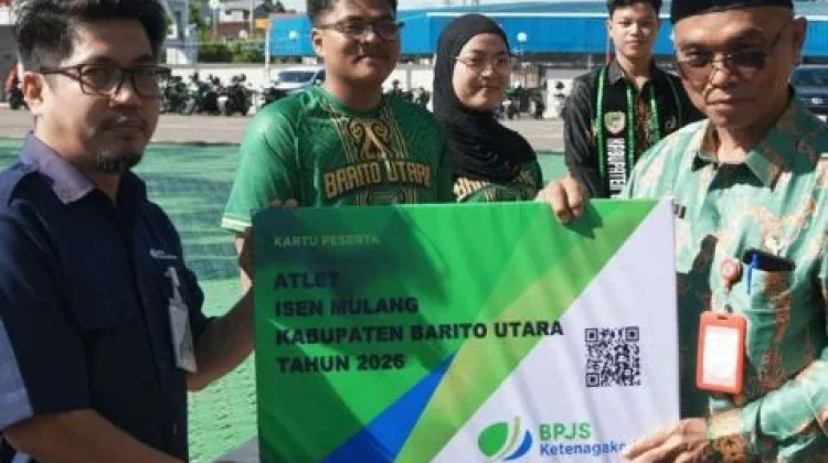 Pemkab Barut Lepas 143 Peserta Festival Budaya Isen Mulang