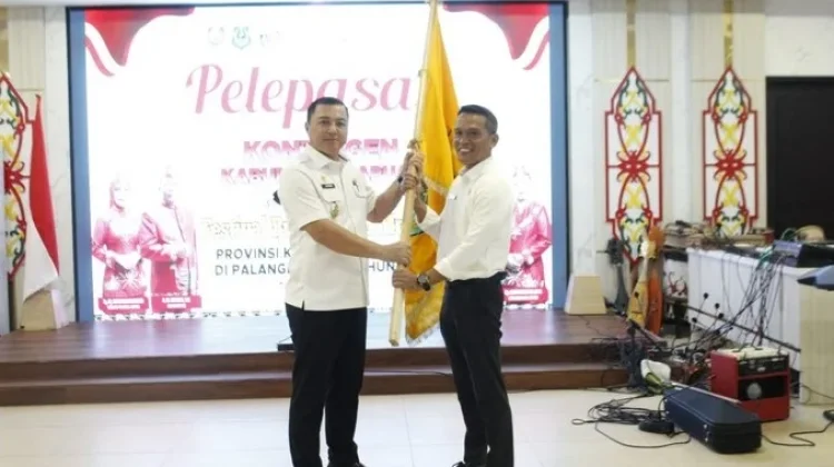 Wakil Bupati Kapuas Lepas Kontingen FBIM 2026 ke Palangka Raya