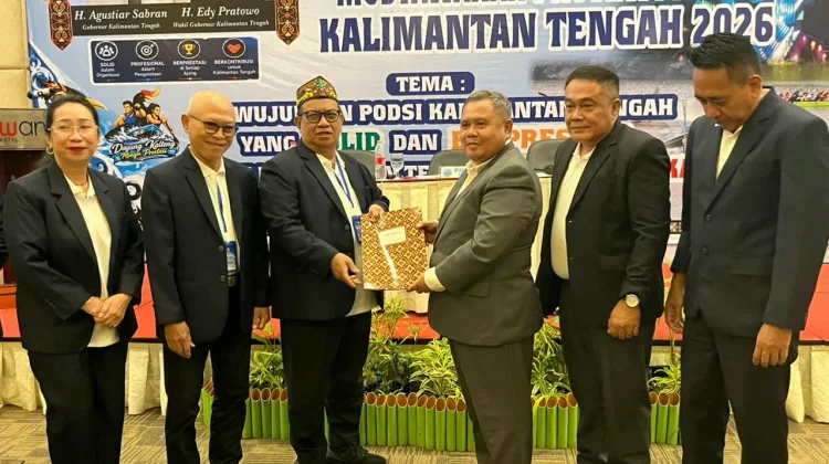Kepala Dinas PUPR Kalteng Juni Gultom Terpilih Pimpin PODSI Kalteng