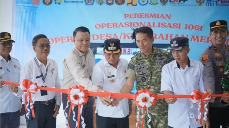 Bupati Kapuas Ikuti Peresmian Kopdes Merah Putih secara Virtual