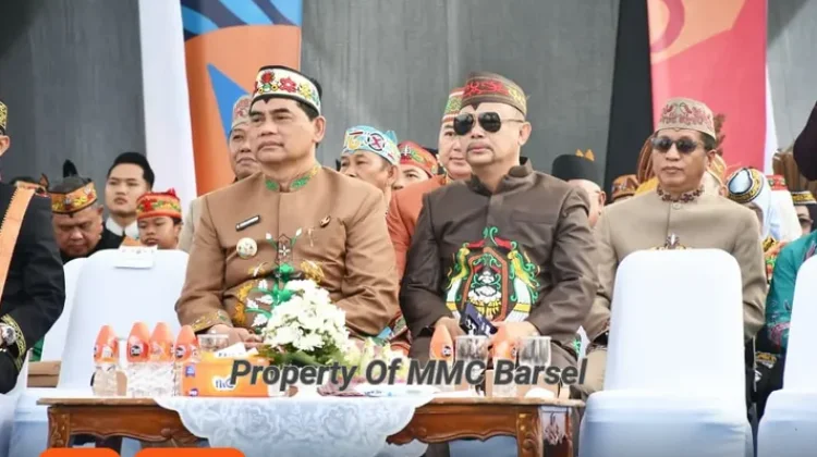 Bupati Barito Selatan Hadiri Pembukaan Festival Budaya Isen Mulang 2026