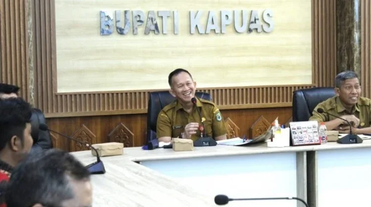 Rapat Pengambilan Keputusan Penerbitan KKPR Digelar di Kantor Bupati Kapuas