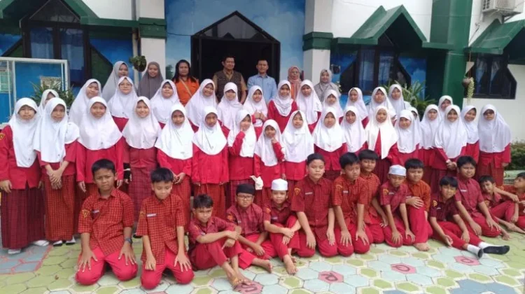 BPBD Kota Palangka Raya Edukasi Siswa SD Islam Darussalam Siaga Bencana