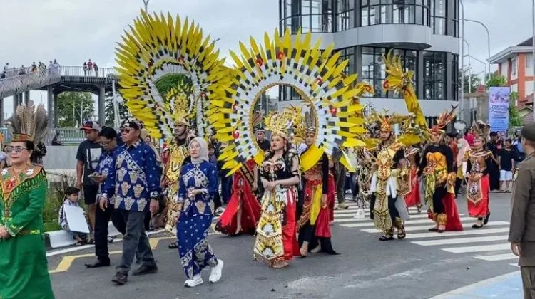Karnaval Budaya Festival Budaya Isen Mulang 2026 Jadi Perhatian Wisatawan
