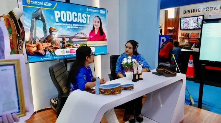 Podcast Diskominfosantik Kalteng, KIM Dorong UMKM Adaptif Digital
