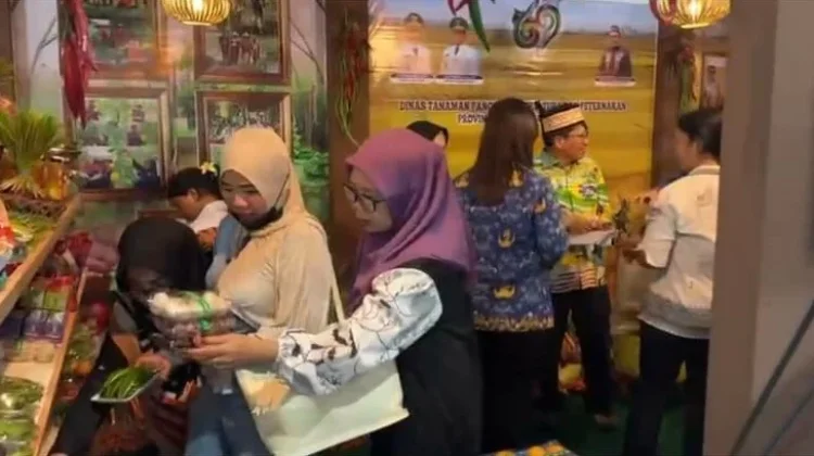 Dinas TPHP Promosikan Produk Pangan Lokal di Stan Kalteng Expo