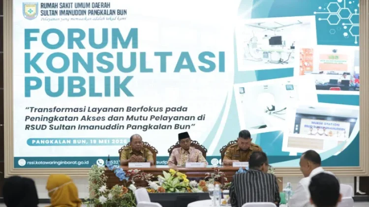 Tingkatkan Mutu Layanan, RSUD Sultan Imanuddin Gelar Forum Konsultasi Publik 2026
