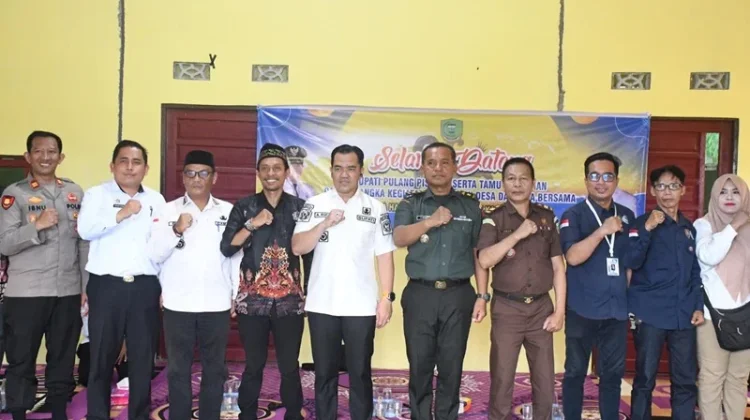 Selamatan Desa Hanjak Maju, Bupati Pulpis Ajak Warga Dukung Program Pembangunan