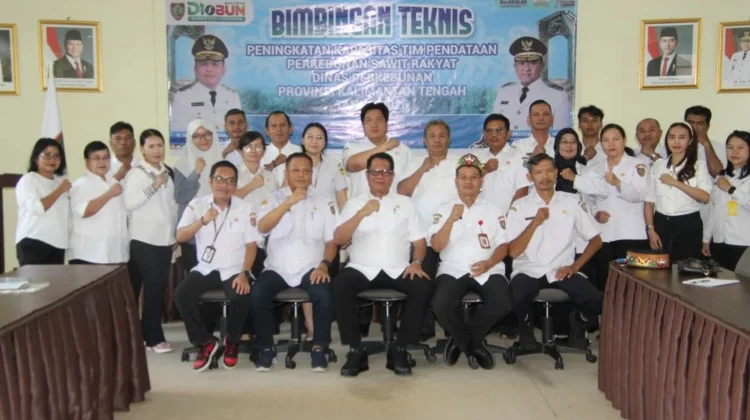 Dinas Perkebunan Kalteng Gelar Bimtek Perkuat Pendataan Sawit Rakyat