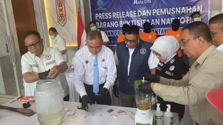 BNNP Kalteng Tangkap 3 Bandar Narkoba di Murung Raya