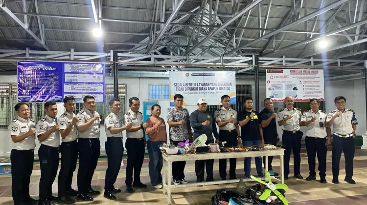 Rutan Palangka Raya Tegaskan Komitmen Bersih dari Narkoba dan Perkuat Pengawasan